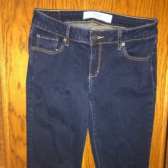 Abercrombie & Fitch, The A&F Skinny, Dark Wash Jeans - Picture 11 of 13